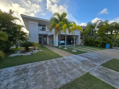 Casa de Condomínio com 3 Quartos para venda ou aluguel, 487m² no Alphaville (Abrantes), Camaçari
