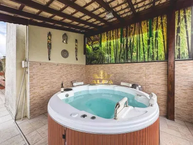 Cobertura com 3 Quartos à venda, 218m² no Jardim Las Palmas, Guarujá