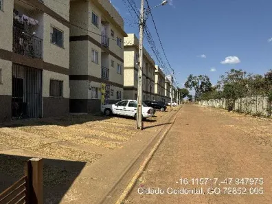 Apartamento com 2 Quartos à venda, 51m² no Parque Nápolis A, Cidade Ocidental