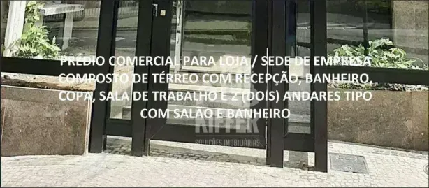 Prédio Comercial à venda, 280m² no Laranjeiras, Rio de Janeiro