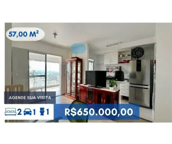 Apartamento com 2 Quartos à venda, 57m² no Jardim Esmeralda, São Paulo