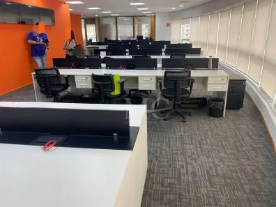 Sala Comercial para alugar, 418m² no Cidade Monções, São Paulo