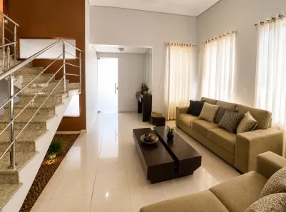 Casa de Condomínio com 3 Quartos para alugar, 260m² no Loteamento Portal do Sol II, Goiânia