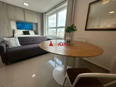 Apartamento com 1 Quarto para alugar, 40m² no Brooklin Paulista, São Paulo
