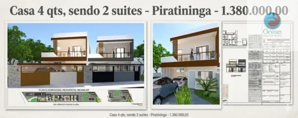 Casa com 4 Quartos à venda, 190m² no Piratininga, Niterói