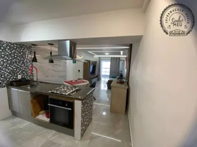 Apartamento com 2 Quartos para alugar, 80m² no Boqueirão, Praia Grande