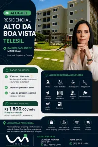 Apartamento com 2 Quartos para alugar, 51m² no São Jorge, Maceió