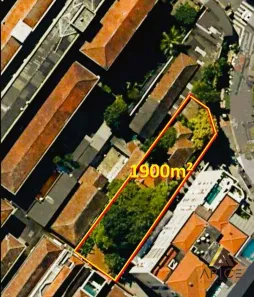 Lote/Terreno à venda, 1900m² no Aparecida, Santos