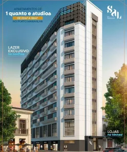 Flat com 1 Quarto à venda, 23m² no Saúde, Rio de Janeiro
