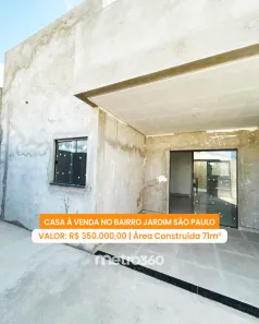 Casa com 3 Quartos à venda, 71m² no Jardim São Paulo, Petrolina