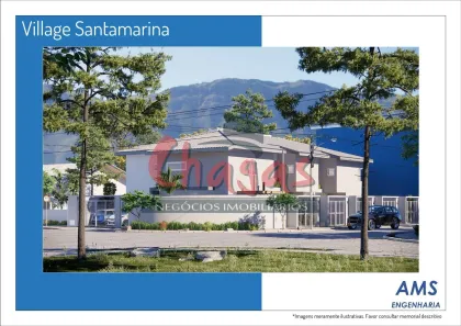 Sobrado com 1 Quarto à venda, 36m² no Pontal de Santa Marina, Caraguatatuba