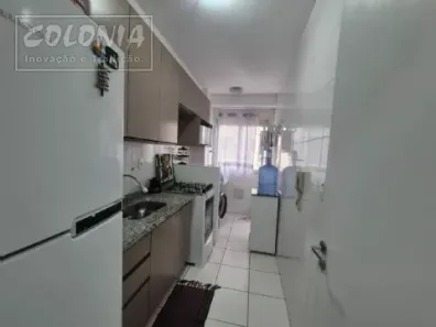 Apartamento com 2 Quartos à venda, 50m² no Novo Homero Thon, Santo André