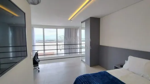 Apartamento com 1 Quarto para alugar, 53m² no Jardim Paulistano, São José do Rio Preto