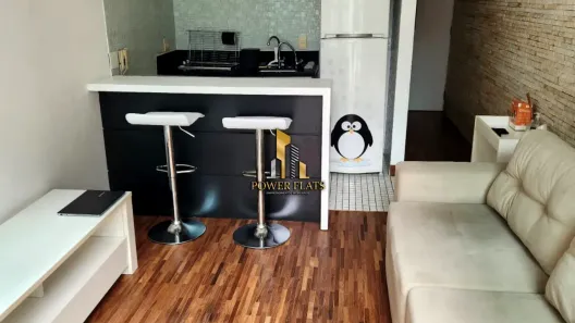 Apartamento com 1 Quarto para alugar, 46m² no Indianópolis, São Paulo