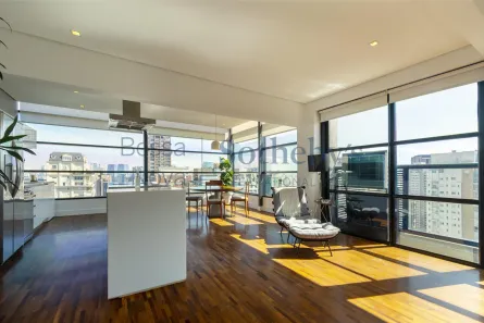 Cobertura com 1 Quarto para alugar, 188m² no Vila Nova Conceição, São Paulo