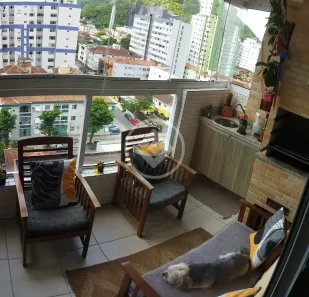 Apartamento com 2 Quartos à venda, 77m² no Centro, São Vicente