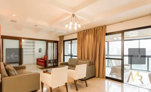 Apartamento com 4 Quartos para alugar, 193m² no Jardim Morumbi, São Paulo