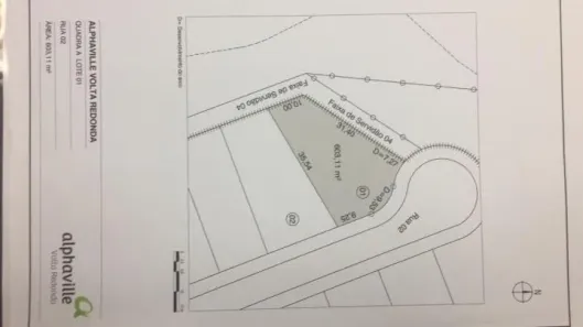 Lote/Terreno à venda, 603m² no Casa de Pedra, Volta Redonda