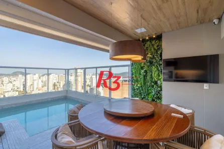 Cobertura com 4 Quartos à venda, 191m² no Gonzaga, Santos