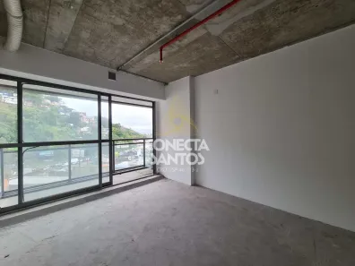 Sala Comercial para alugar, 42m² no Valongo, Santos