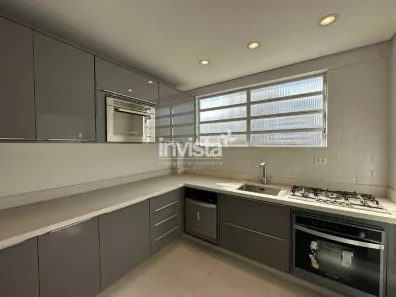 Apartamento com 2 Quartos para alugar, 100m² no Ponta da Praia, Santos