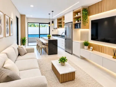 Casa de Condomínio com 2 Quartos à venda, 98m² no Suarão, Itanhaém