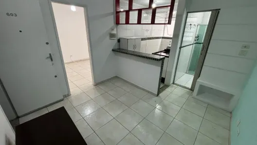 Apartamento com 1 Quarto para alugar, 42m² no Ponta da Praia, Santos