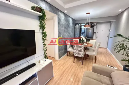 Apartamento com 2 Quartos para alugar, 58m² no Vila Trabalhista, Guarulhos