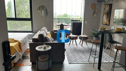 Apartamento com 1 Quarto para alugar, 44m² no Cerqueira César, São Paulo
