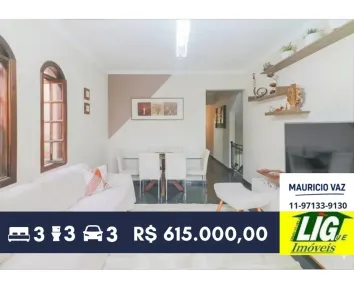 Sobrado com 3 Quartos à venda, 160m² no Jardim Sarah, São Paulo