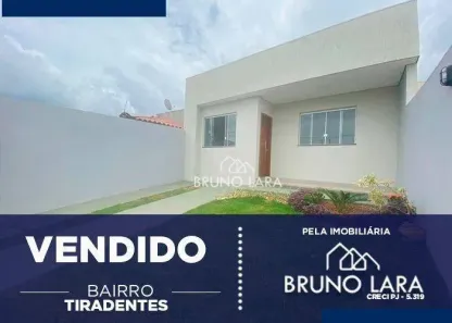 Casa com 2 Quartos à venda, 60m² no Tiradentes, São Joaquim de Bicas