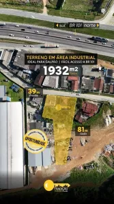 Lote/Terreno à venda, 1932m² no Carvalho, Itajaí