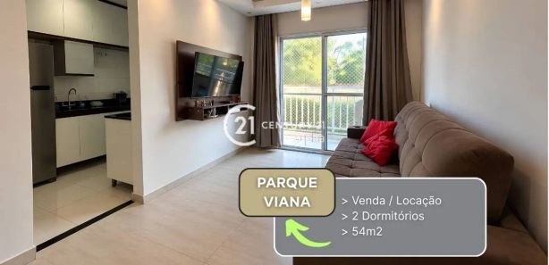 Apartamento com 2 Quartos para venda ou aluguel, 54m² no Votupoca, Barueri