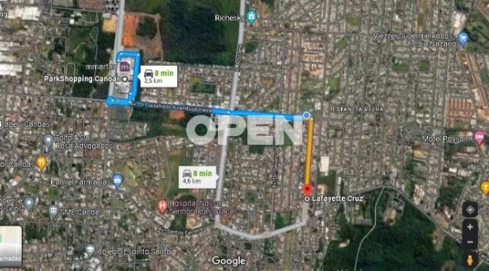 Lote/Terreno à venda, 510m² no Estância Velha, Canoas