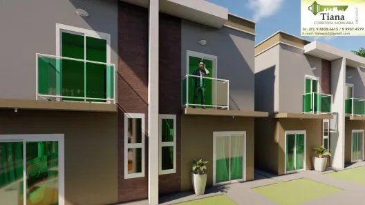 Casa com 2 Quartos à venda, 58m² no Jardim Icaraí, Caucaia