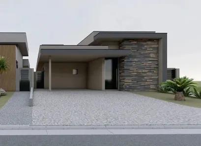Casa de Condomínio com 3 Quartos à venda, 204m² no Parque Brasil 500, Paulínia