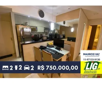 Apartamento com 2 Quartos à venda, 60m² no Vila Gomes, São Paulo