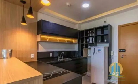 Apartamento com 1 Quarto para alugar, 50m² no Tamboré, Santana de Parnaíba