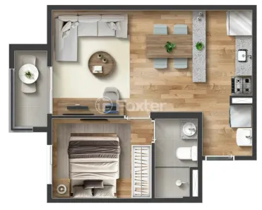 Apartamento com 1 Quarto à venda, 68m² no Jardim Peri Peri, São Paulo