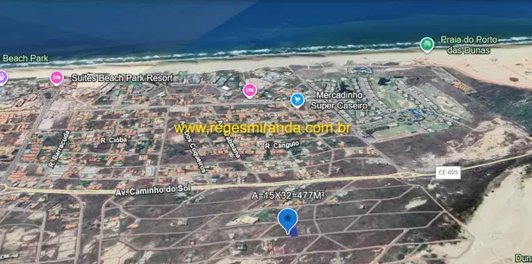 Lote/Terreno à venda, 477m² no Aquiraz, Aquiraz