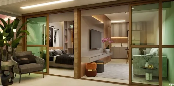 Apartamento com 1 Quarto à venda, 37m² no Madalena, Recife