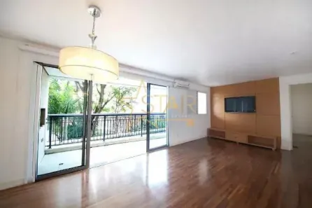 Apartamento com 3 Quartos para alugar, 106m² no Santo Amaro, São Paulo