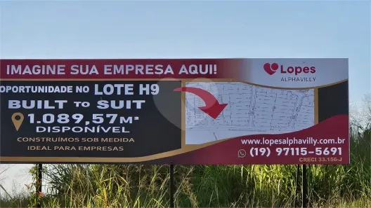 Lote/Terreno para alugar, 1089m² no Jardim Park Meraki, Indaiatuba