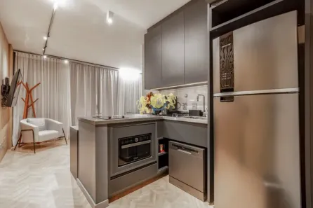 Flat com 1 Quarto à venda, 45m² no Vila Nova Conceição, São Paulo