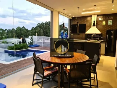 Casa de Condomínio com 4 Quartos para venda ou aluguel, 446m² no Centro Comercial Jubran, Barueri