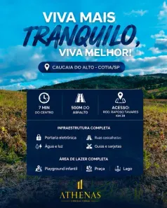 Lote/Terreno à venda, 500m² no Jardim São Luiz (Caucaia do Alto), Cotia