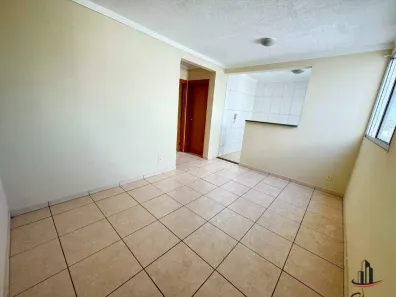 Apartamento com 2 Quartos para alugar, 45m² no Residencial Palmeiras, Uberaba
