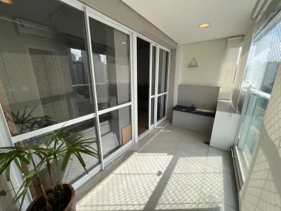Apartamento com 1 Quarto para alugar, 42m² no Cidade Monções, São Paulo