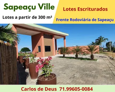 Lote/Terreno à venda, 300m² no , Sapeaçu