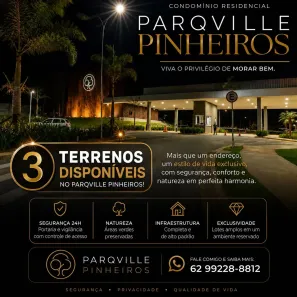 Lote/Terreno à venda, 321m² no Parqville Pinheiros, Aparecida de Goiânia
